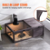 VEVOR Tortoise Habitat Wooden Tortoise House Indoor &amp; Outdoor 2 Δωματίων 38x24x13in