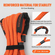 VEVOR 1&quot; x 30&#039; Kinetic Recovery Row Row 38.000 lbs, Heavy-Duty Off Road Snatch Strap, Extreme Duty 30% Elasticity Energy Snatch Strap for Jeep Car Truck ATV UTV SUV Tractor