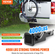 VEVOR Trailer Hitch Extender, 1-1/4&quot; έως 2&quot; Receiver Hitch Adapter, Trailer Hitch Extension Tube Extender, 6&quot; μήκος επέκτασης, 4000 lbs ικανότητα ρυμούλκησης, καρφίτσες, κλιπ, μπουλόνι και παξιμάδι που περιλαμβάνονται, μαύρο