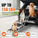 VEVOR Dog Stair for Cars Πτυσσόμενα σκαλοπάτια σκύλου 4 βημάτων Αλουμίνιο φορτία έως 150 λίβρες