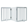 VEVOR Free Standing Dog Gate 24x60 ιντσών Ανεξάρτητη Πύλη Pet Πτυσσόμενη Λευκή