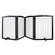 VEVOR Free Standing Dog Gate 32x96,5 ιντσών Ανεξάρτητη πύλη για κατοικίδια πτυσσόμενη καφέ