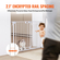 VEVOR Baby Gate, 29,5&quot;-48,4&quot; Extra Wide, 30&quot; High, Dog Gate για τις πόρτες και το σπίτι σκάλες, Easy Step Walk Thru Auto Close Child Gate Πόρτα ασφαλείας για κατοικίδια με κιτ τοποθέτησης πίεσης και κιτ τοποθέτησης στον τοίχο, λευκό