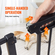 VEVOR Baby Gate, 29,5&quot;-48,4&quot; Extra Wide, 30&quot; High, Dog Gate για τις πόρτες και το σπίτι σκάλες, Easy Step Walk Thru Auto Close Child Gate Πόρτα ασφαλείας για κατοικίδια με κιτ τοποθέτησης πίεσης και κιτ τοποθέτησης στον τοίχο, μαύρο
