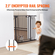 VEVOR Baby Gate, 29,5&quot;-39&quot; Extra Wide, 30&quot; High, Dog Gate για σκάλες Πόρτες και σπίτι, Easy Step Walk Thru Auto Close Child Gate Πόρτα ασφαλείας κατοικίδιων ζώων με κιτ τοποθέτησης πίεσης και κιτ τοποθέτησης στον τοίχο, μαύρο