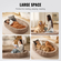 VEVOR Human Dog Bed 72x48x10 in Large Human Size Skill Beuable Faux Rabbit Fur