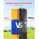 VEVOR Livestock Scratching Brush 3Pcs Itch Relief Horse Scratcher Brush 20 in