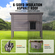 VEVOR Outdoor Cat House Ξύλινο Καταφύγιο Feral Cat με Πτερύγια Πόρτας Οροφής &amp; PVC