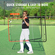 VEVOR Baseball And Softball Rebounder Net 3x4,5 ft PitchBack 3-Way Trainer