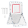 VEVOR Baseball And Softball Rebounder Net 3,5 x 6 ft 5 ρυθμιζόμενες γωνίες