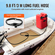 VEVOR Marine Fuel Tank, 6,34 Gallon/24L, Φορητή δεξαμενή αερίου καυσίμου σκάφους για σκάφη εξωλέμβιας μηχανής, πλαστική δεξαμενή καυσίμου εξωλέμβιου σκάφους με λάστιχο, εύκολη μεταφορά για γιοτ, ψαρόβαρκα, σκάφος καταστρώματος, κόκκινο