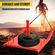 VEVOR Weight Sled Push Pull Heavy High Training Sled Drag Fitness Προπονητικό έλκηθρο ταχύτητας HD για αθλητική άσκηση και προπόνηση ενδυνάμωσης (κόκκινο)