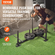 Sled VEVOR Weight Training, Pull Push Power Sled with Handle, Fitness Strength Trainsition training, Steel Workout Εξοπλισμός για Αθλητική Άσκηση &amp; Βελτίωση Ταχύτητας, Fit for 2&quot; Weight Plate, Μαύρο