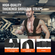 Sled VEVOR Weight Training, Pull Push Power Sled with Handle, Fitness Strength Trainsition training, Steel Workout Εξοπλισμός για Αθλητική Άσκηση &amp; Βελτίωση Ταχύτητας, Fit for 2&quot; Weight Plate, Μαύρο