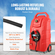 VEVOR Fuel Caddy, 32 γαλόνια, φορητό ρεζερβουάρ αποθήκευσης καυσίμου σε τροχούς, με αντλία μεταφοράς 12V DC 140 W (μόνο για Diesel), Δοχείο καυσίμου ντίζελ με σωλήνα 13 Ft, Ρυθμός ροής 40 L/min, για φορτηγά, σκάφη