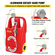 VEVOR Fuel Caddy, 32 γαλόνια, φορητό ρεζερβουάρ αποθήκευσης καυσίμου σε τροχούς, με αντλία χειροκίνητης μεταφοράς, δοχείο καυσίμου βενζίνης ντίζελ για αυτοκίνητα, χορτοκοπτικά, ATV, σκάφη, Περισσότερα, κόκκινο