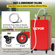 VEVOR 30 Gallon Fuel Caddy, Gas Storage Tank &amp; 4 Wheels, with Manuel Transfer Pump, βενζινοδοχείο καυσίμου ντίζελ για αυτοκίνητα, χορτοκοπτικά, ATV, σκάφη, Περισσότερα, κόκκινο