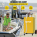 VEVOR 30 Gallon Fuel Caddy, Gas Storage Tank &amp; 4 Wheels, with Manuel Transfer Pump, βενζινοδοχείο καυσίμου ντίζελ για αυτοκίνητα, χορτοκοπτικά, ATV, σκάφη, Περισσότερα, κίτρινο