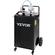 VEVOR Fuel Caddy Δεξαμενή αποθήκευσης καυσίμου 35 γαλόνι 4 τροχοί με Manuel Pump, μαύρο