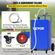 VEVOR 30 Gallon Fuel Caddy, Gas Storage Tank &amp; 4 Wheels, with Manuel Transfer Pump, βενζινοκίνητο δοχείο καυσίμου ντίζελ για αυτοκίνητα, χορτοκοπτικά, ATV, σκάφη, Περισσότερα, μπλε