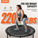 VEVOR 36&quot; Πτυσσόμενο Mini Fitness Trampoline Adults Indoor Exercise Rebounder