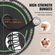 VEVOR 51&quot; Πτυσσόμενο Mini Fitness Trampoline Adults Exercise Rebounder with Handle