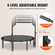 VEVOR 51&quot; Πτυσσόμενο Mini Fitness Trampoline Adults Exercise Rebounder with Handle