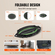 VEVOR 51&quot; Πτυσσόμενο Mini Fitness Trampoline Adults Exercise Rebounder with Handle