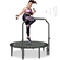 VEVOR 51&quot; Πτυσσόμενο Mini Fitness Trampoline Adults Exercise Rebounder with Handle