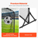 VEVOR 6x4FT Soccer Rebound Trainer Εξοπλισμός προπόνησης ποδοσφαίρου Διχτύ διπλής όψης