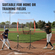 VEVOR 7x7 ft Baseball Softball Practice Net, Φορητό δίχτυ προπόνησης μπέιζμπολ για χτύπημα μπαταρίσματος, βοήθημα προπόνησης Backstop Baseball Equipment with Carry Bag and Strike Zone