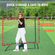 VEVOR δίχτυ μπέιζμπολ και σόφτμπολ Rebounder 4x5,5 ft PitchBack All Angle Fielding