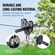 Κιτ Zipline VEVOR για παιδιά και ενήλικες, κιτ φερμουάρ 120 ποδιών έως 500 λίβρες, φερμουάρ Γρήγορης εγκατάστασης σε εξωτερικό χώρο πίσω αυλής, Ψυχαγωγία παιδικής χαράς με φερμουάρ από ανοξείδωτο χάλυβα, φρένο ελατηρίου, ζώνη ασφαλείας, κάθισμα