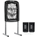 VEVOR 9 Hole Baseball Net, 21&quot;x29&quot; Softball Baseball Training Equipment for Hitting Pitching Practice, Heavy Duty Height Adjustable Trainer Aid with Strike Zone &amp; 4 Ground Stakes, για νέους ενήλικες