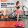 VEVOR 26&quot; Half Exercise Ball Trainer Yoga Balance Stability Band Resistance Ball
