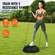 VEVOR 26&quot; Half Exercise Ball Trainer Yoga Balance Stability Band Resistance Ball