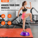 VEVOR 23&quot; Half Exercise Ball Trainer Yoga Balance Stability Band Resistance Ball