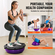 VEVOR 23&quot; Half Exercise Ball Trainer Yoga Balance Stability Band Resistance Ball