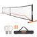 Σετ διχτυών VEVOR Pickleball, φορητό σύστημα Pickleball ρυθμιζόμενου μεγέθους 22 FT με τσάντα μεταφοράς και μπάλες και κουπιά, σταθερό μεταλλικό πλαίσιο ανθεκτικό στις καιρικές συνθήκες και ισχυρό δίχτυ PE, για υπαίθριο δρόμο πίσω αυλής