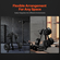 VEVOR Weight Plate Rack Βάρος Plate Tree Home Gym Barbell Storage Stand 2 ιντσών