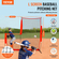 VEVOR L Screen Baseball για Batting Cage, 7x7 ft Baseball &amp; Softball Screen Safety, Body Protector Φορητή οθόνη κτύπημα με τσάντα μεταφοράς &amp; πασσάλους εδάφους, δίχτυ μπέιζμπολ για προστασία pitchers