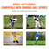VEVOR Lacrosse Rebounder για Backyard, 4x7 Ft Volleyball Bounce Back Net, Pitchback Throwback Baseball Softball Return Training Screen, Ρυθμιζόμενη γωνία σκοποβολής Πρακτική Τείχος προπόνησης με στόχο