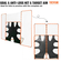 VEVOR 3-IN-1 Lacrosse Goal with Backstop and Target, 12&#039; x 9&#039; Lacrosse Net, Steel Frame Backyard Lacrosse Rebounder Equipment, Γρήγορη και εύκολη εγκατάσταση εκπαιδευτικό δίχτυ, ιδανικό για προπόνηση ενηλίκων νέων, πορτοκαλί
