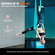 VEVOR Aerial Silk &amp; Yoga Swing, 11 Yards, Aerial Yoga Hammock Kit με νάιλον ύφασμα 100gsm, Full Rigging Hardware &amp; Easy Set-up Guide, Antigravity Flying for All Levels Fitness Bodybuilding, Blue