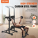 VEVOR Power Tower με πάγκο, ρυθμιζόμενο ύψος 10 επιπέδων Pull Up Stand Dip Station &amp; αποσπώμενο πάγκο, Πολυλειτουργικός εξοπλισμός γυμναστικής για γυμναστήριο στο σπίτι με πλάτη, αγκώνες, 440LBS