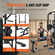 VEVOR Power Tower με πάγκο, ρυθμιζόμενο ύψος 10 επιπέδων Pull Up Stand Dip Station &amp; αποσπώμενο πάγκο, Πολυλειτουργικός εξοπλισμός γυμναστικής για γυμναστήριο στο σπίτι με πλάτη, αγκώνες, 440LBS