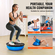 VEVOR 23&quot; Half Exercise Ball Trainer Yoga Balance Stability Band Resistance Ball