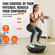 VEVOR 23&quot; Half Exercise Ball Trainer Yoga Balance Stability Band Resistance Ball