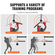 VEVOR Wall Mount Boxing Spinning Bar, Spinning Bar με Punching Ball, Ρυθμιζόμενο Boxing Speed ​​Trainer, Reflex Boxing Bar με γάντια, Boxing Training Equipment for Kickboxing, MMA, Fitness