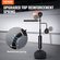 VEVOR Boxing Speed ​​Trainer, Punching Bag με βάση, Reflex Boxing Bag για εφήβους και ενήλικες, ρυθμιζόμενο ύψος, Free Standing Strike Bag Set με γάντια, Workout Speed ​​Bag για προπόνηση στο σπίτι, Μαύρο